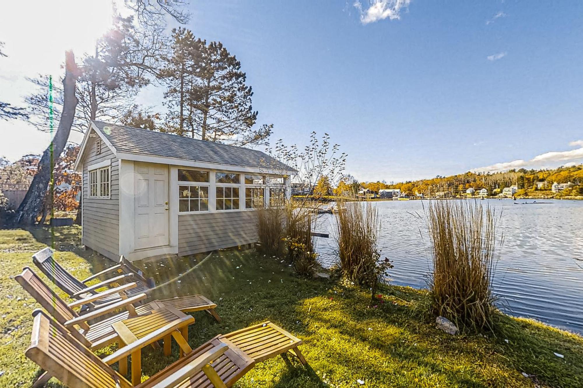 Mill Cove Cottage Boothbay Harbor Bagian luar foto